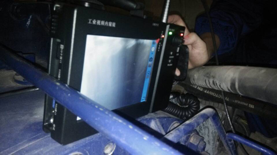 sie視頻內(nèi)窺鏡檢測現(xiàn)場