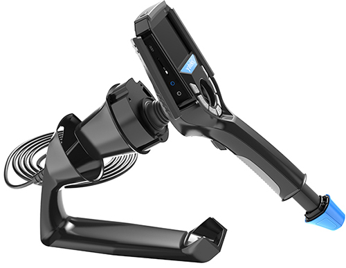 機身設計小巧輕便，手持便攜式符合人體工程學設計